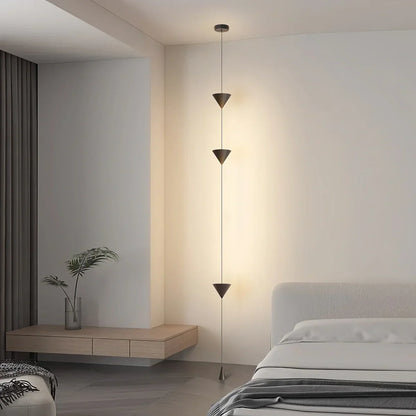 Vloer Tot Plafond Lamp LED 3,5 Meter Verstelbaar Woonkamer Slaapkamer Minimalistische Staande Designlamp Accentverlichting Thuiskantoor