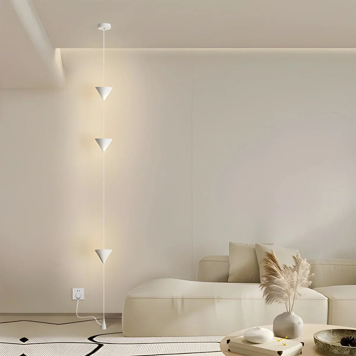 Vloer Tot Plafond Lamp LED 3,5 Meter Verstelbaar Woonkamer Slaapkamer Minimalistische Staande Designlamp Accentverlichting Thuiskantoor