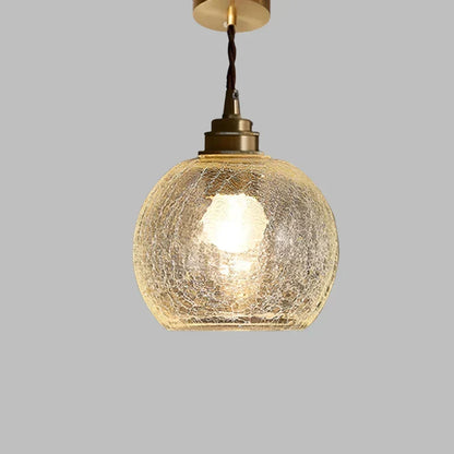 Hanglamp Kristalglas Transparant Scandinavisch Retro E27 15cm LED Eetkamer Woonkamer Minimalistisch