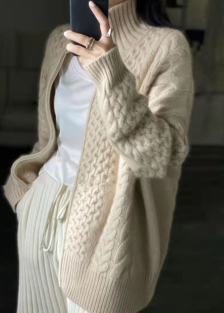 Oversized Cardigan Warm en Zacht Kabelbrei