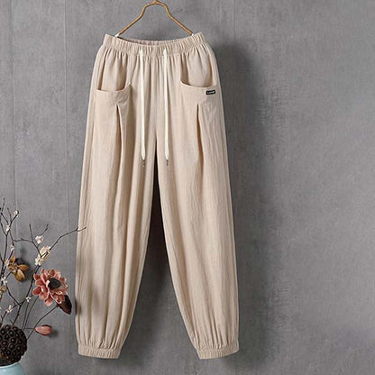 Vrouwelijke Joggingbroek Effen Kleur Comfortabel