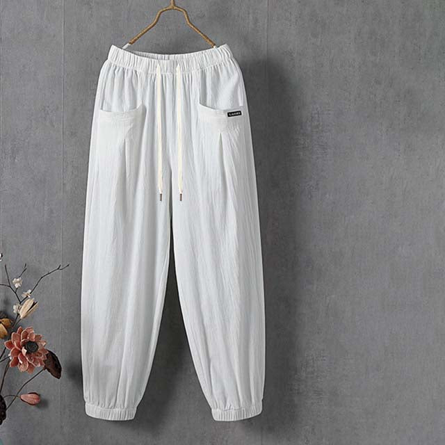 Vrouwelijke Joggingbroek Effen Kleur Comfortabel