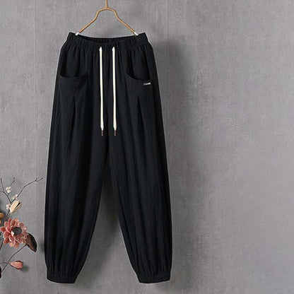 Vrouwelijke Joggingbroek Effen Kleur Comfortabel