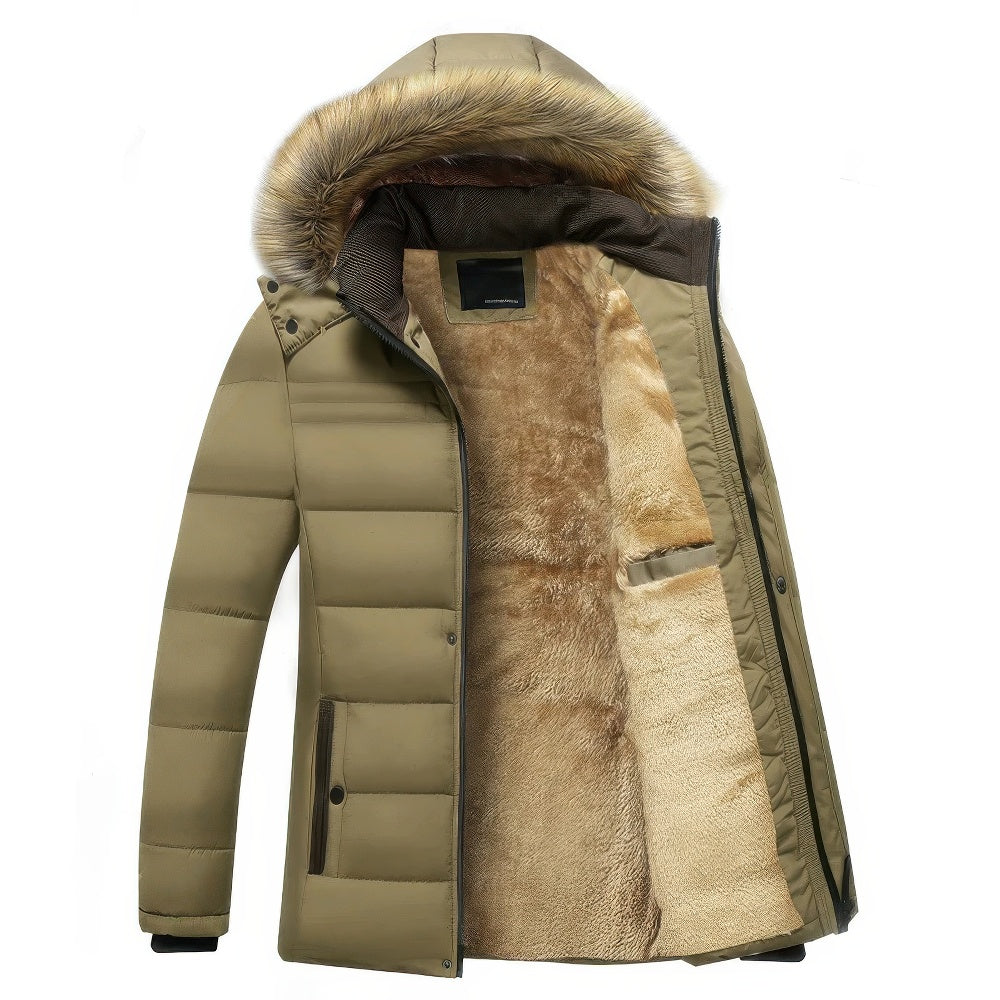 Heren Winterjas Waterdicht en Warm van Hugo-Jan - StudioMarella