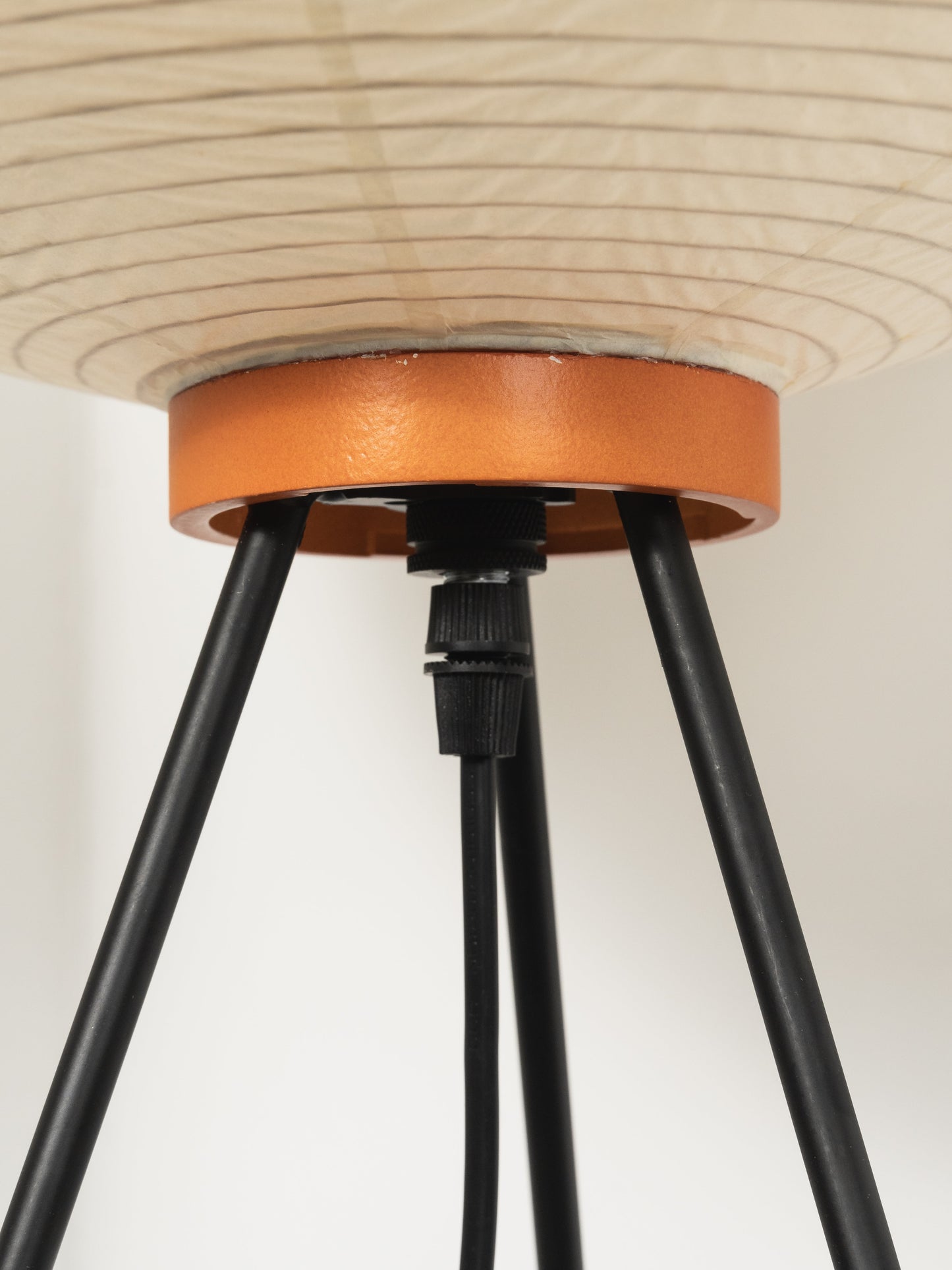 Akari Vloerlamp Mulberypapier Metaal Japanse Stijl Woonkamer