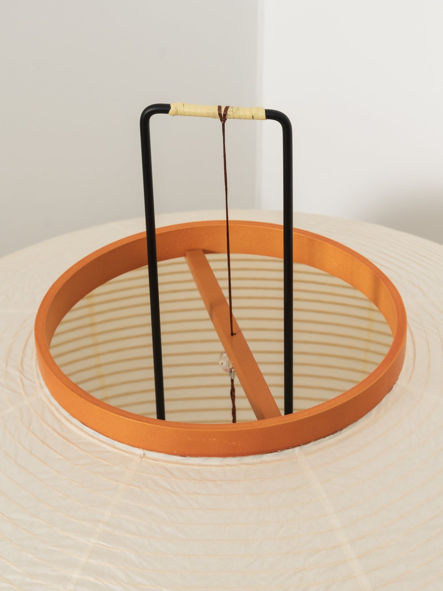 Akari Vloerlamp Mulberypapier Metaal Japanse Stijl Woonkamer