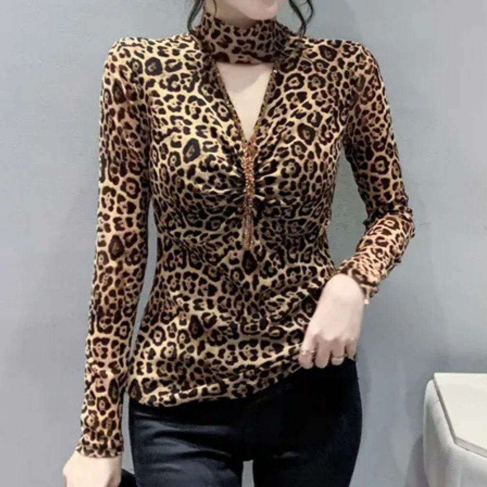 Elegante Jurk Lange Mouwen voor Vrouw - StudioMarella