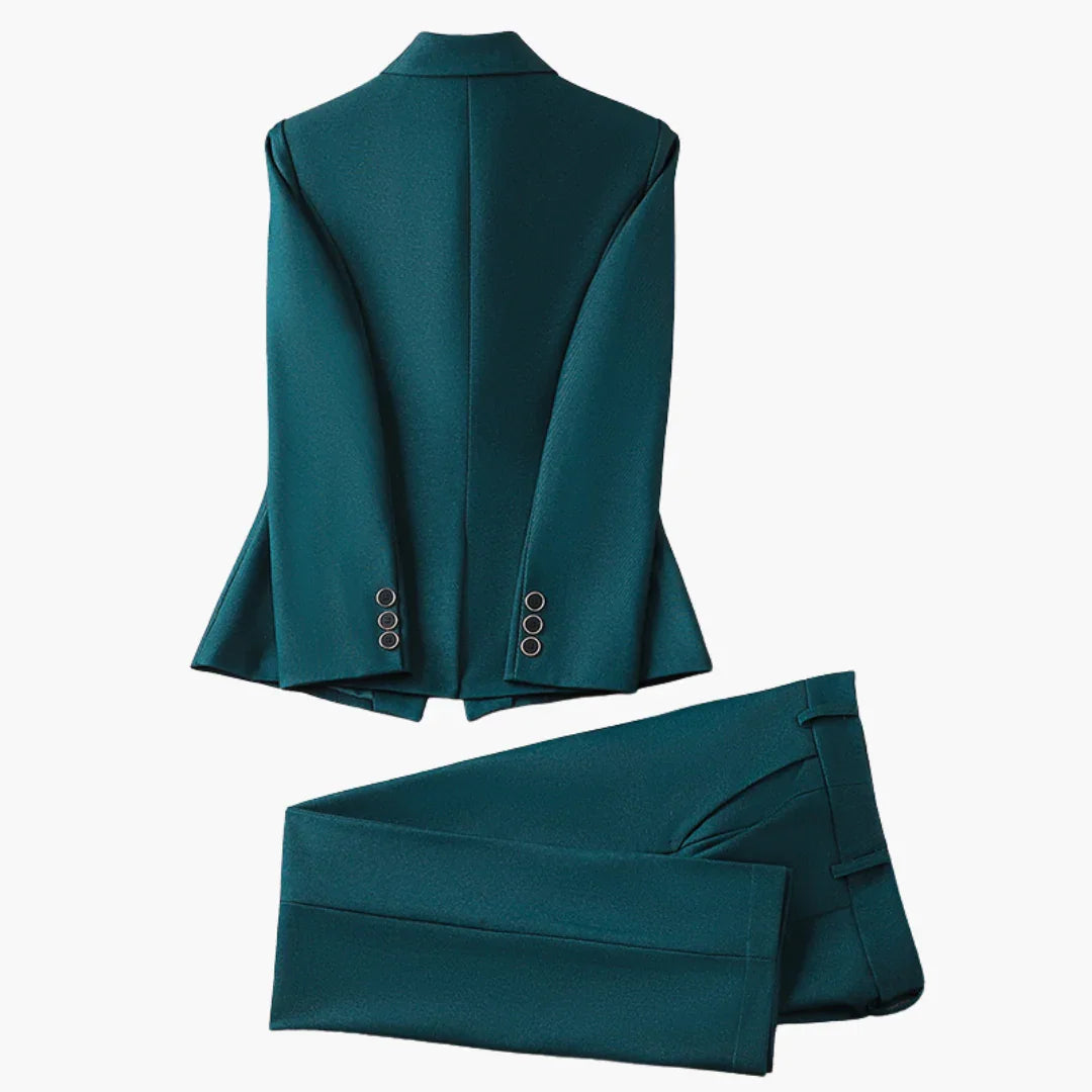 Daisy Dames Blazerset | Geweven Stof, Elegante Pasvorm 1