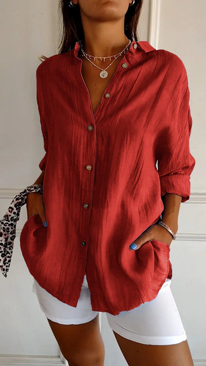 Dalia | Comfortabel en elegant damesoverhemd 6