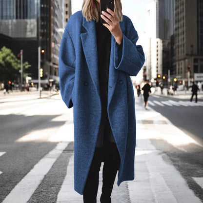 Valentina Oversized Wol Coat Elegante Design