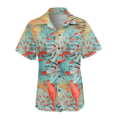 Vrouwelijke Zomerblouse Bloemenprint Licht en Luchtig