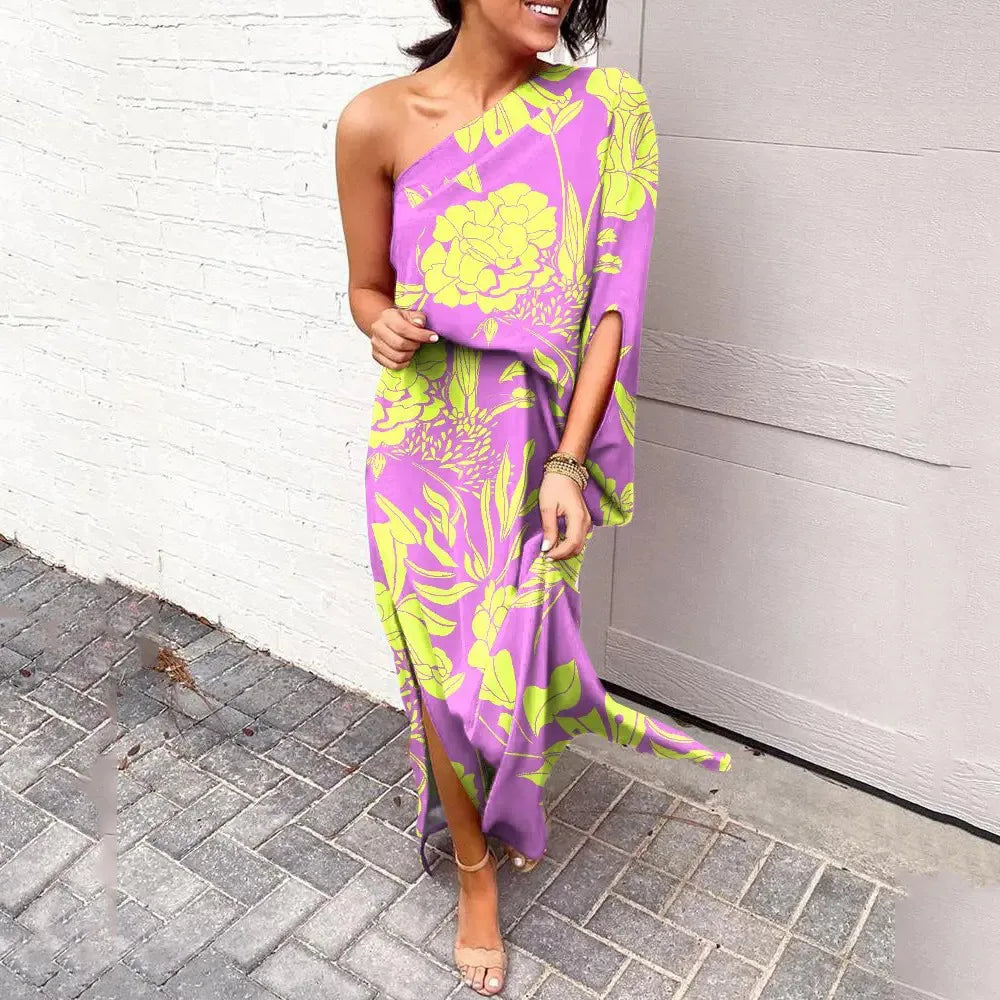 Bloem Maxi Jurk Zomerjurk voor Dames