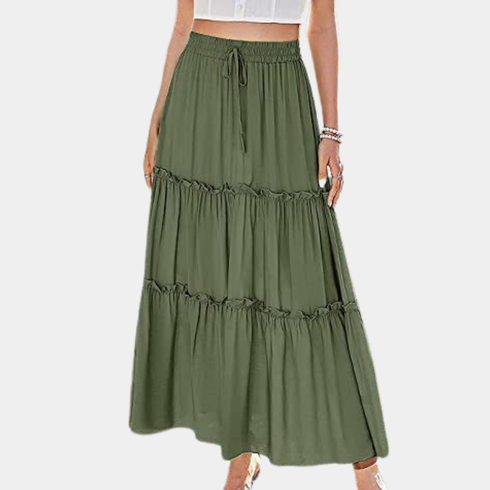 Dames Lange Rok Bohemian Stijl Jurk Esila - StudioMarella