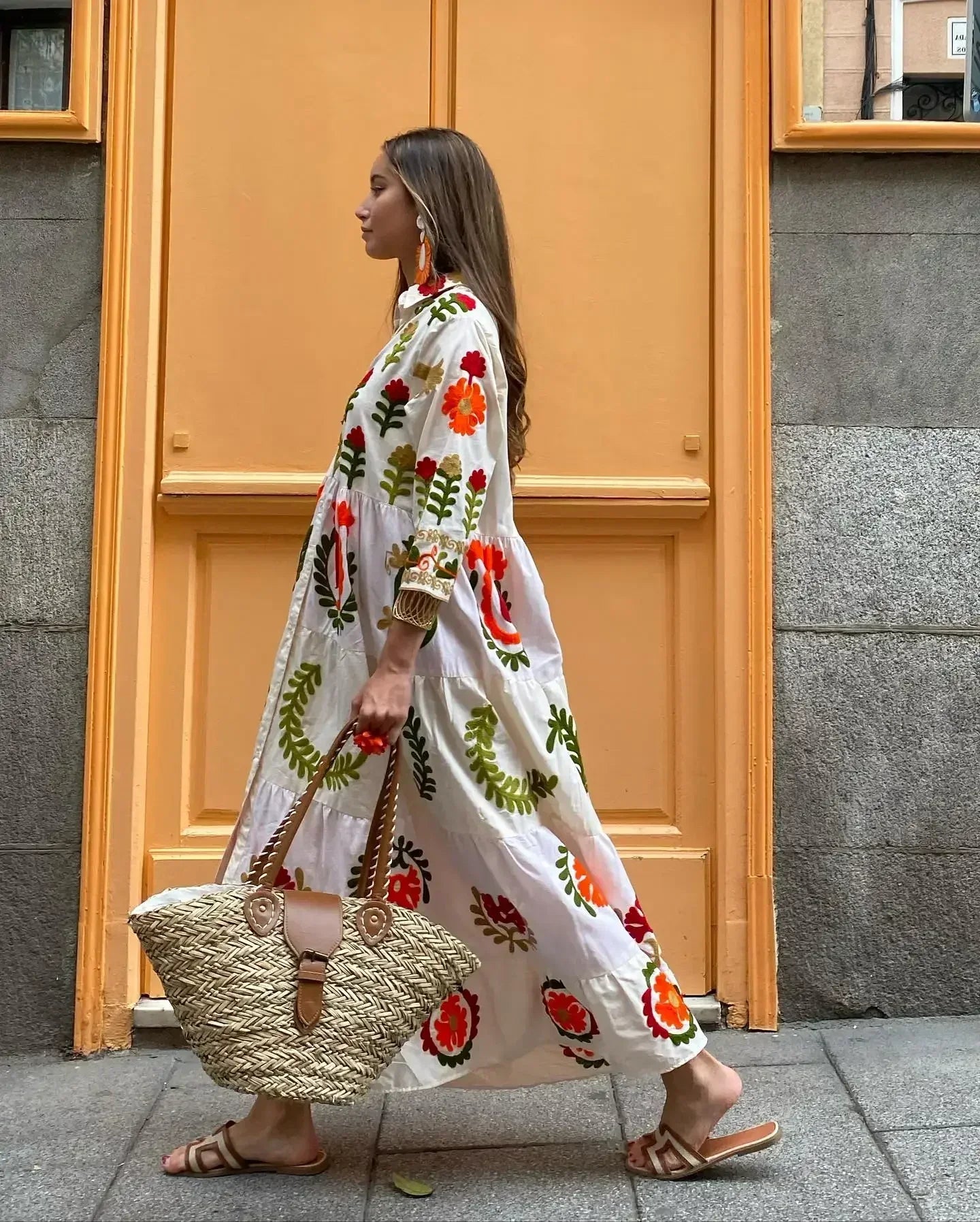 Dames Maxijurk Boho Stijl Zomer Jurk Lange Jurk