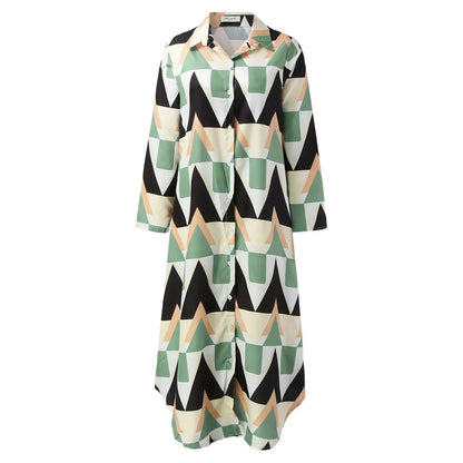 Maxi Jurk met Bloemenprint Zomerjurk Vrouw
