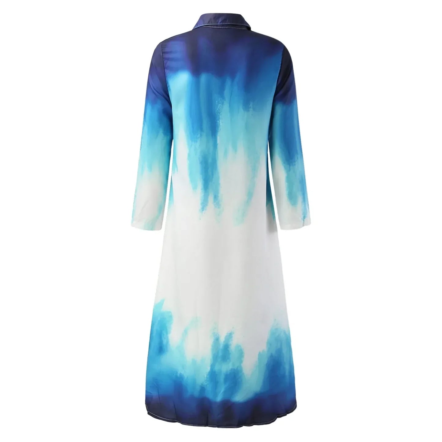 Maxi Jurk met Bloemenprint Zomerjurk Vrouw