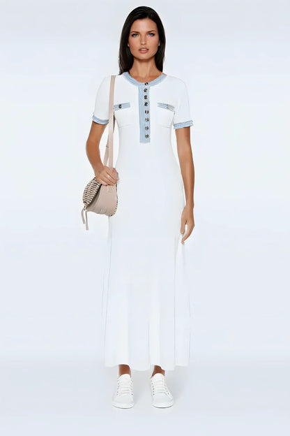 Dames Casual Midi Zomerjurk - Sandra