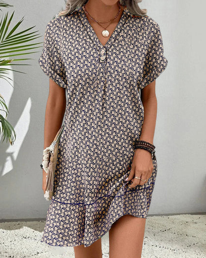 Dames Casual Mini Zomerjurk - Ava