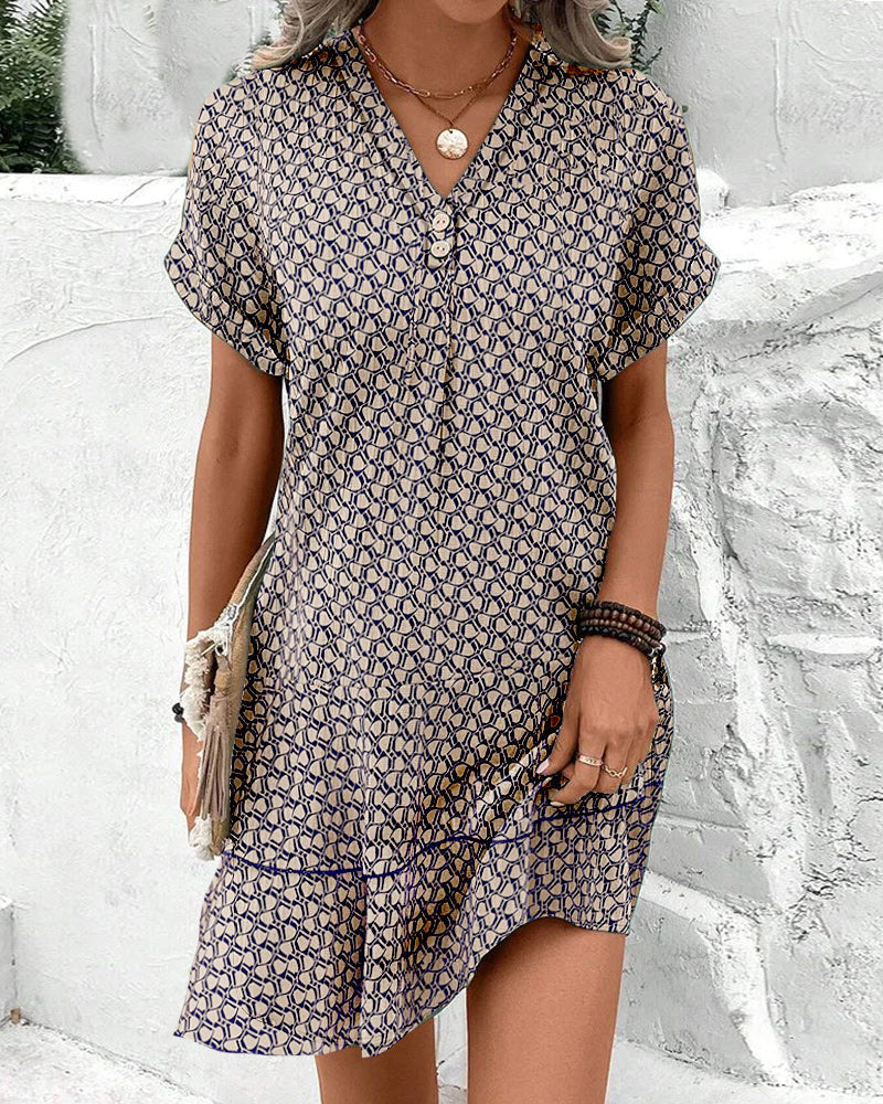 Korte Zomerjurk voor Dames Casual Vrouwenjurk - StudioMarella