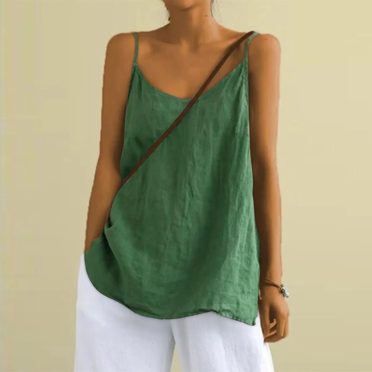 Dames Casual Mouwloze Top - Vera