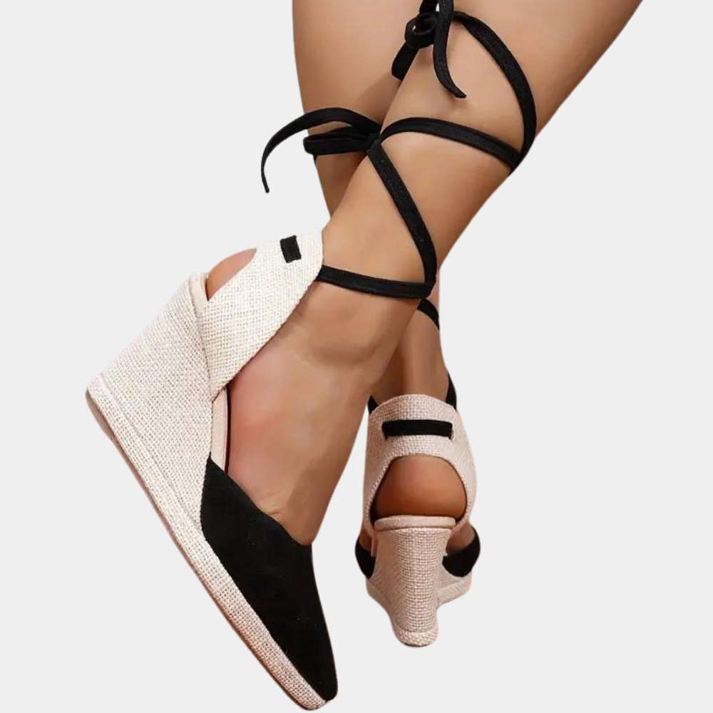 Dames Sandalen Bruin Slip-On Sienna Stijl