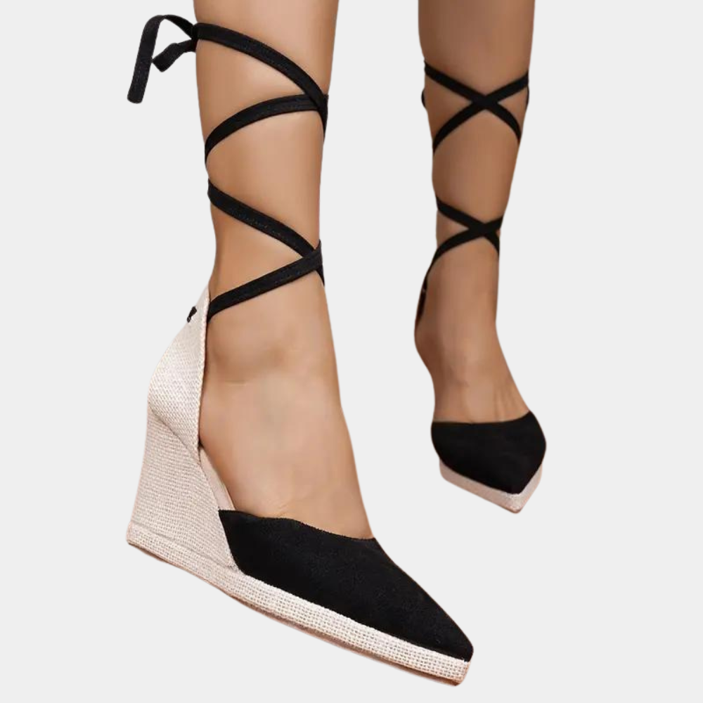 Dames Sandalen Bruin Slip-On Sienna Stijl