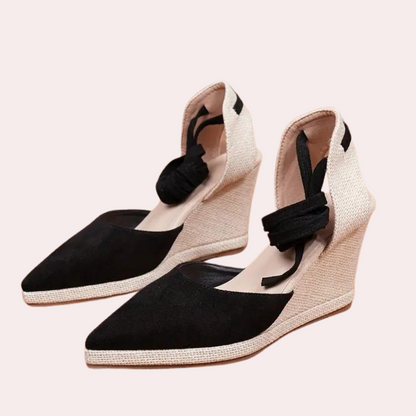 Dames Sandalen Bruin Slip-On Sienna Stijl