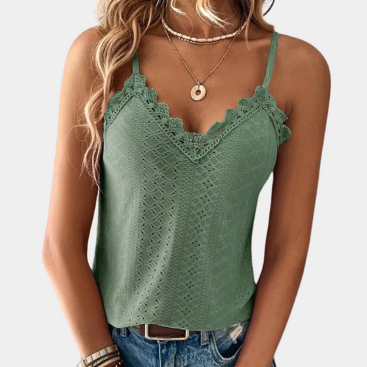 Dames Top Korte Mouw Zomerjurk V-Hals Casual - StudioMarella