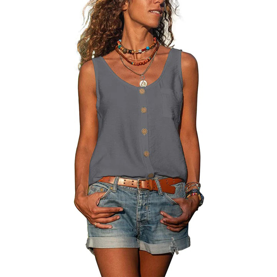 Dames Top Korte Mouw Zomerse Jurklook - StudioMarella