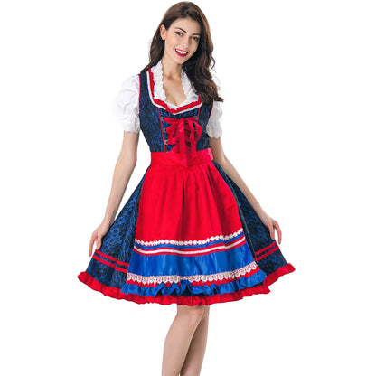 Traditionele Dirndl Jurk voor Oktoberfest Feesten