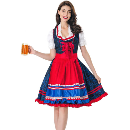 Traditionele Dirndl Jurk voor Oktoberfest Feesten