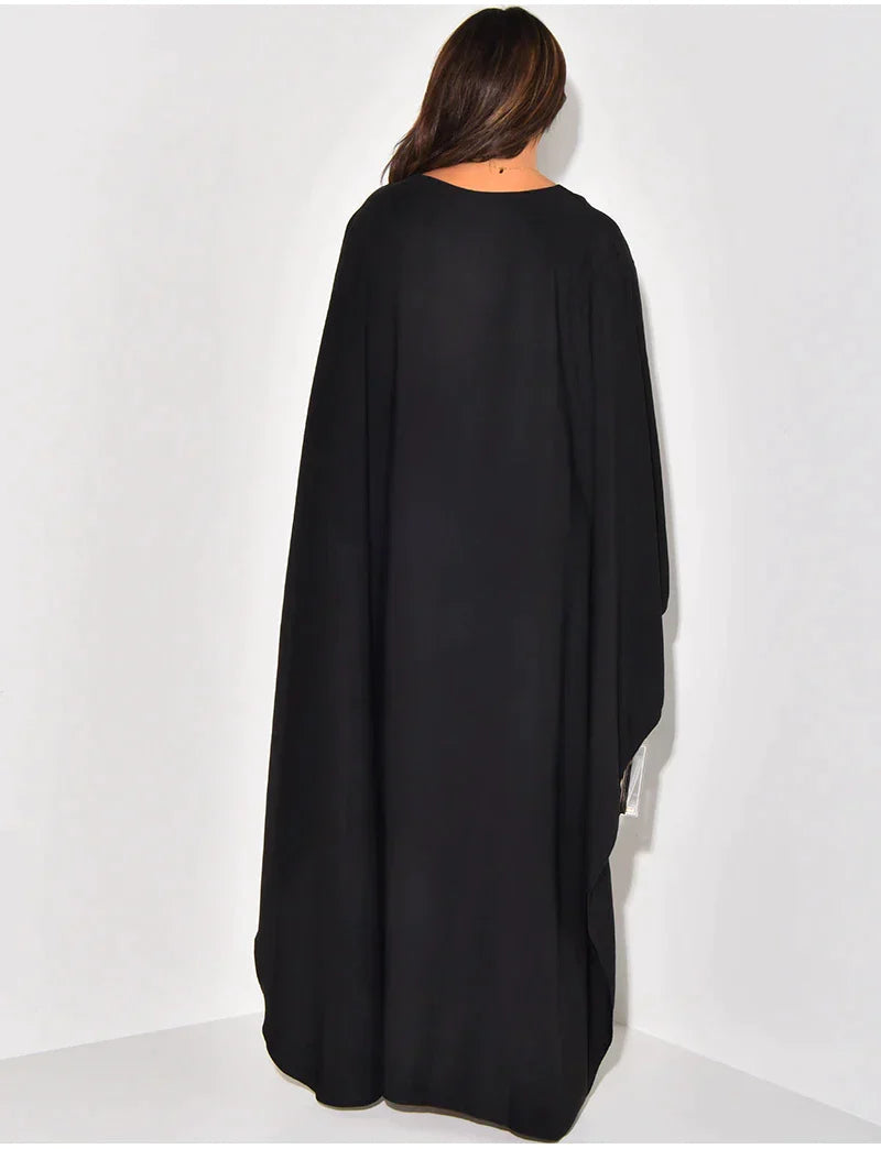 Moslim Jurk Dames Maxi Abaya Elegante Stijl
