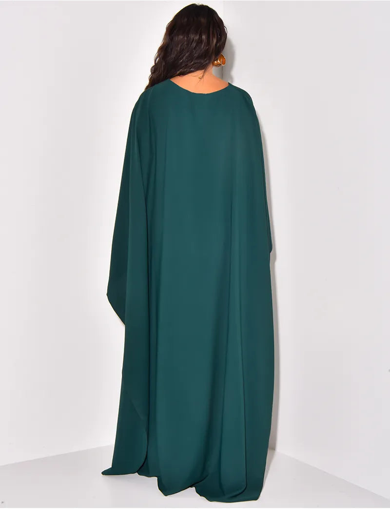 Moslim Jurk Dames Maxi Abaya Elegante Stijl