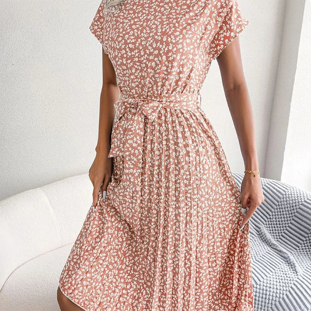 Zomerjurk voor Dames Bloemenprint Vrouwen Jurk Zomerse Stijl