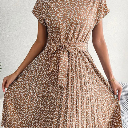 Zomerjurk voor Dames Bloemenprint Vrouwen Jurk Zomerse Stijl