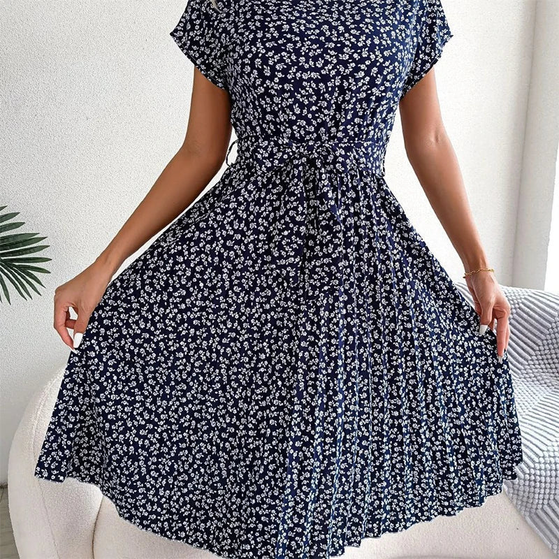 Zomerjurk voor Dames Bloemenprint Vrouwen Jurk Zomerse Stijl