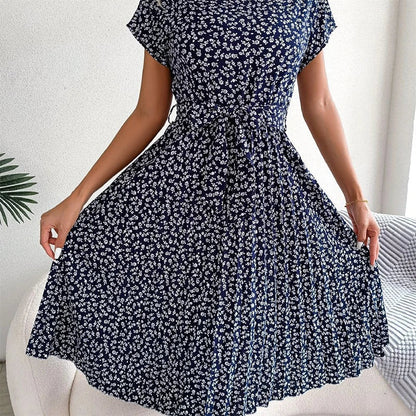 Zomerjurk voor Dames Bloemenprint Vrouwen Jurk Zomerse Stijl