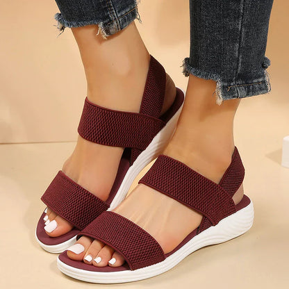 Zomer Sandalen Sleehak Hak Bella Walk