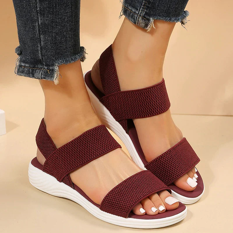 Zomer Sandalen Sleehak Hak Bella Walk