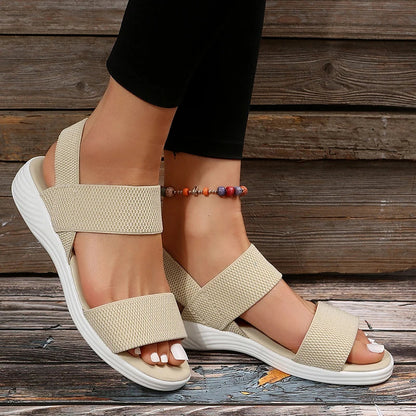 Zomer Sandalen Sleehak Hak Bella Walk