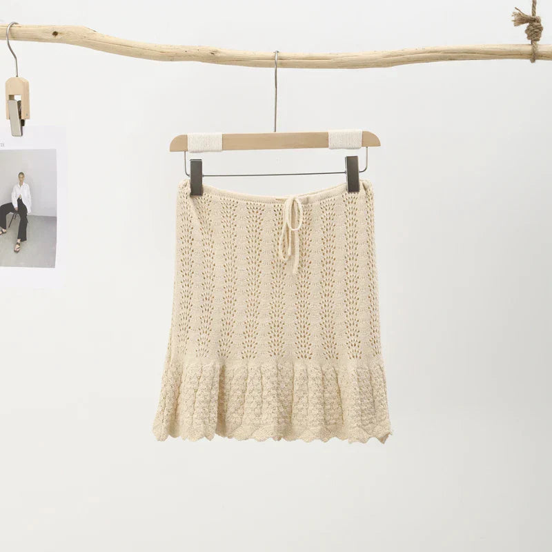 Zomerse Gebreide Set voor Vrouw Comfortabel en Stijlvol
