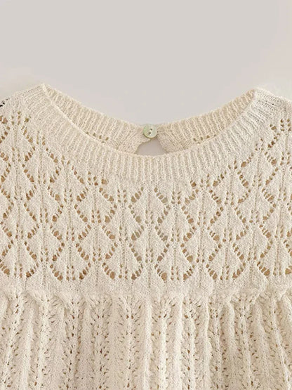 Zomerse Gebreide Set voor Vrouw Comfortabel en Stijlvol