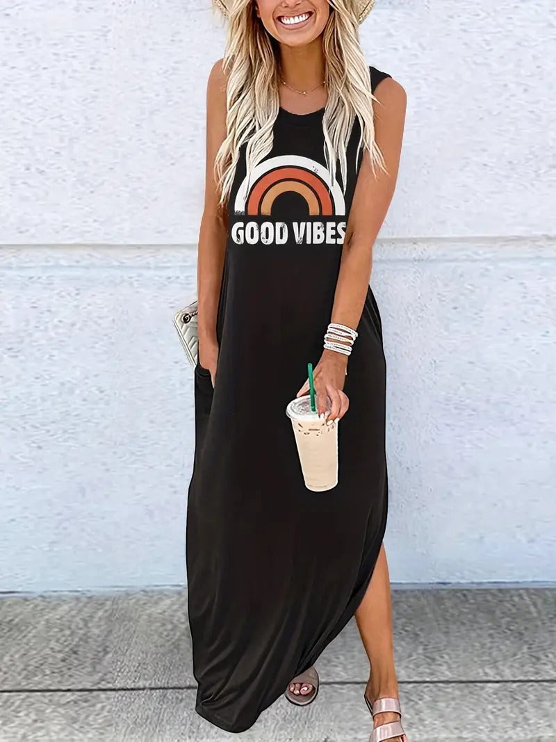 Dames Zomerjurk Midi Jurk Voor Elke Dag - StudioMarella
