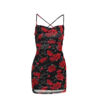 Korte Jurk Sweetheart Halslijn Zomerjurk