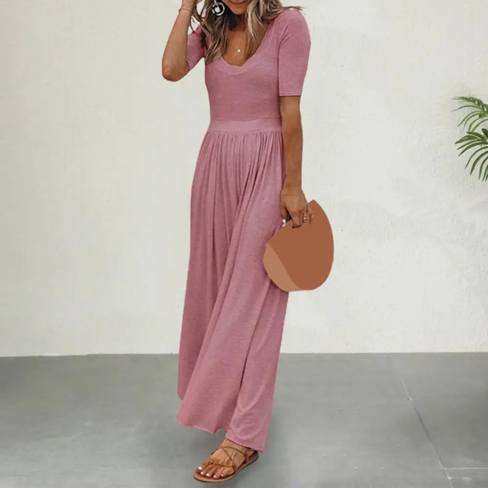 Dames Jumpsuit Zomerse Wijde Pijpen Jurk Model