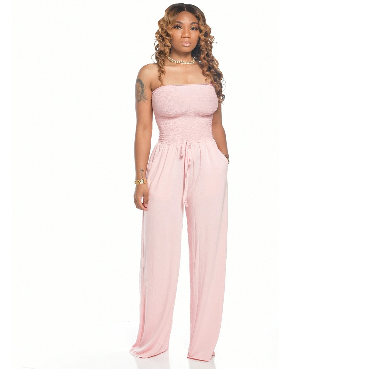 Dames Jumpsuit Zomerjurk Off-Shoulder Stijlvol - StudioMarella