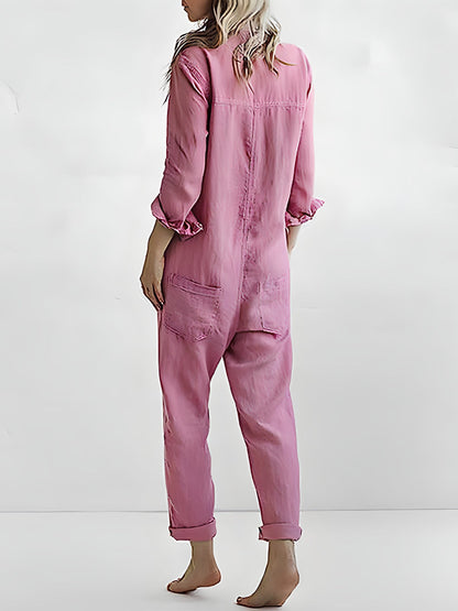 Dames Jumpsuit Lange Mouwen Elegante Avondjurk Zwart