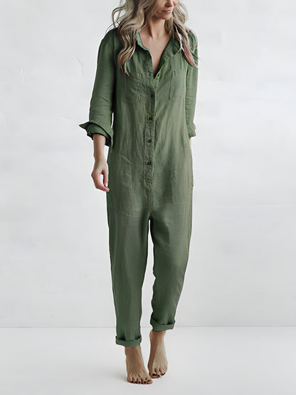 Dames Jumpsuit Lange Mouwen Elegante Avondjurk Zwart