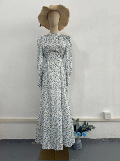 Bloemenprint Jurk Lente Zomer Elegante Vrouwelijke Stijl