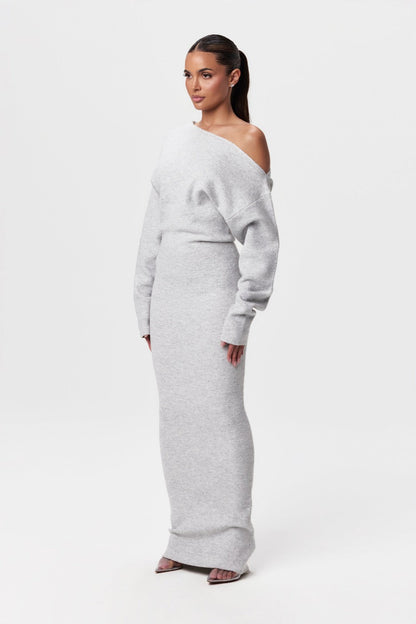 Dames Lange Mouwen Maxi Gala Jurk - Diora
